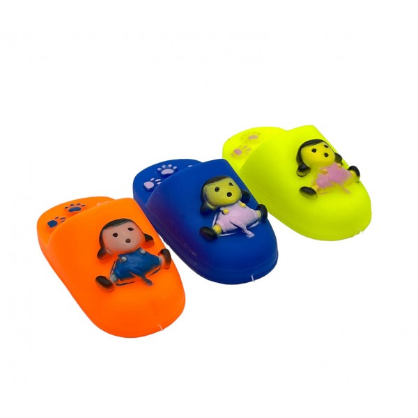 ΠΑΙΧΝΙΔΙ ΣΚΥΛΟΥ ΜΕ ΗΧΟ ΠΑΝΤΟΦΛΑΚΙ ΣΕ 3 ΧΡΩΜΑΤΑ 11X9.5CM